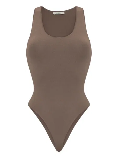 Body Entire Studios bez rękawów brązowy