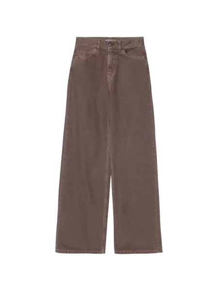 Blugi cu picior larg Carhartt Wip maro