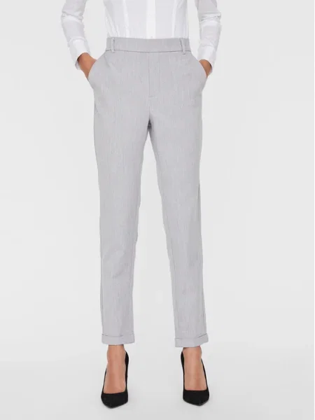 Chino nadrág Vero Moda szürke
