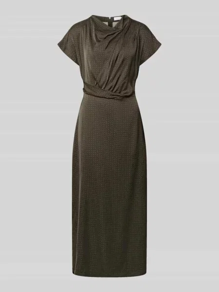 Płynna sukienka casualowa z wzorem na całej powierzchni model TiePrntDr' Jake*s Collection