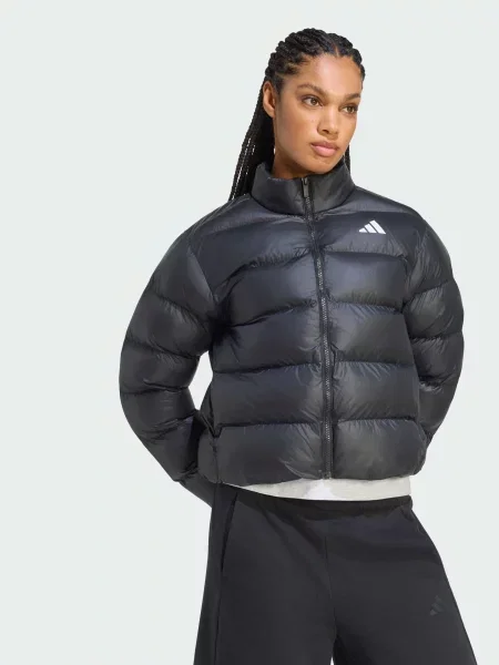 Демісезонна куртка adidas Adidas Essentials перероблений чорний