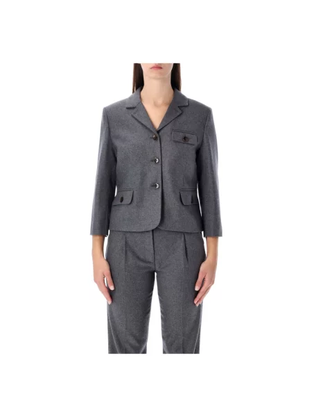 Marynarka The Garment wełniana szara