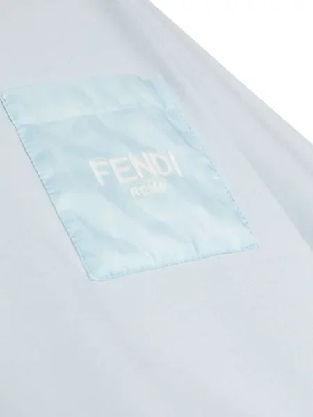 Bluza dziecięca Fendi niebieska