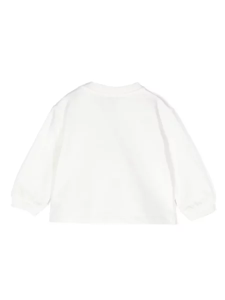 Bluza dziecięca Moschino biała