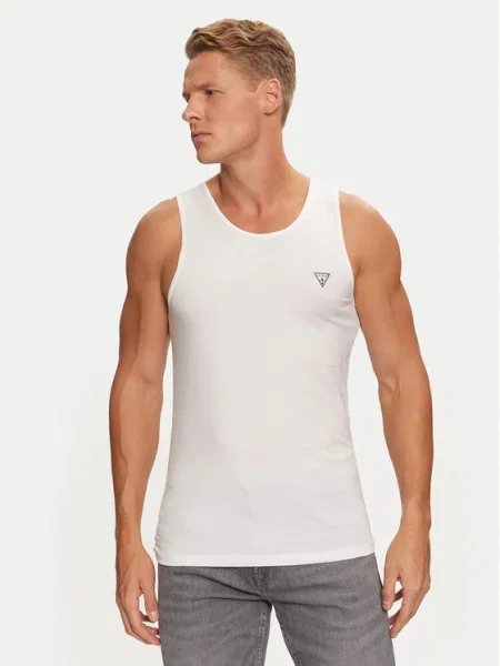 Тениска Guess CALEB 2 броя бяло