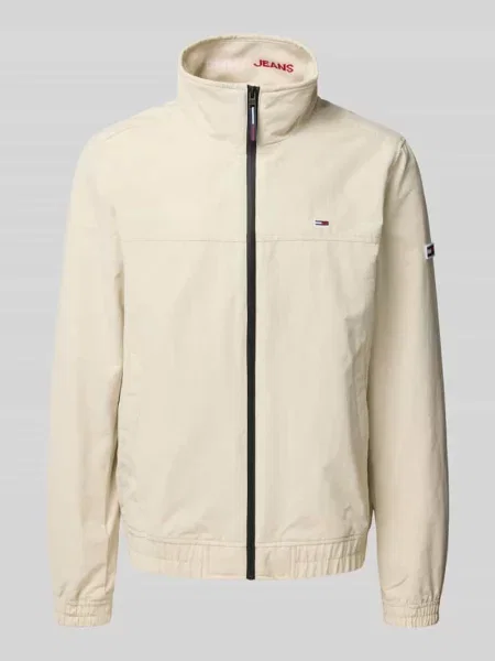 Kurtka jeansowa Tommy Jeans casual beżowa