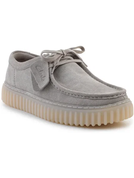 Pantofi Clarks gri