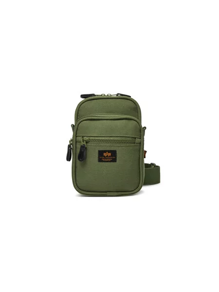 ALPHA INDUSTRIES Taška přes rameno olivová zelená