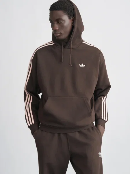 ADIDAS ORIGINALS Majica rjava bela