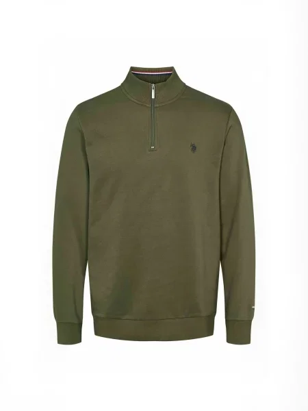 U.S. POLO ASSN. Pulover UMKurt verde