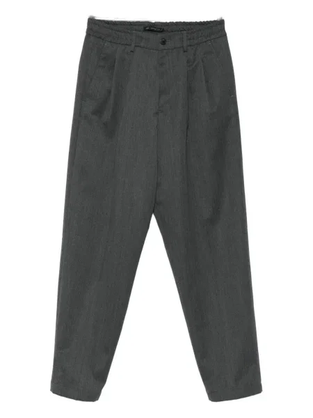 Pantaloni Low Brand plisate gri
