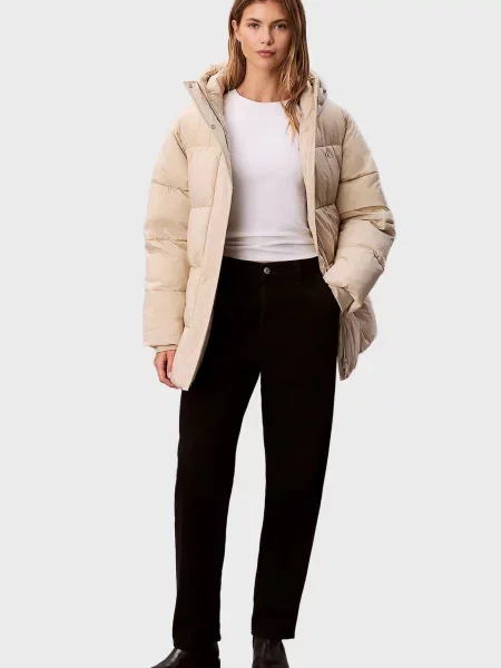 Джинсова куртка Calvin Klein Jeans бежева