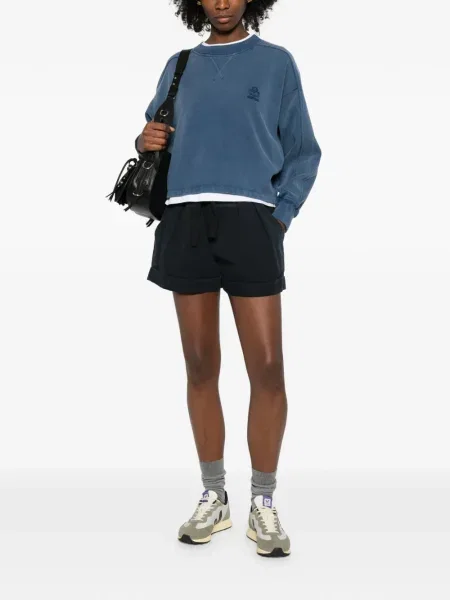 Pantaloni scurți Marant Etoile negru