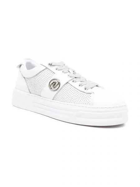 Liu Jo De piele teniși CLEO 14 alb