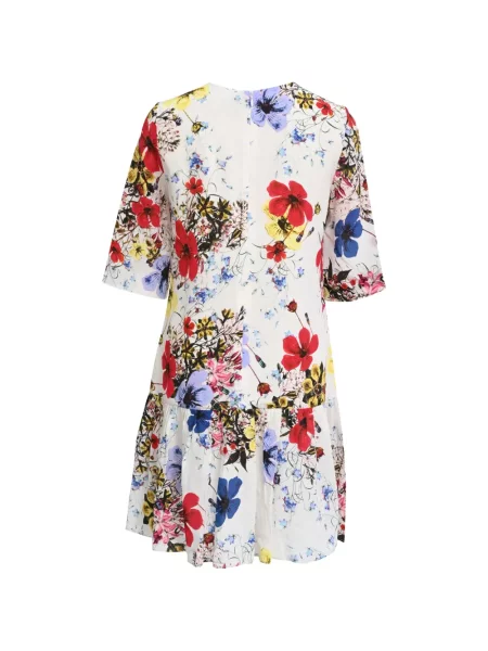 Rochie mini Erdem cu model floral cu imagine