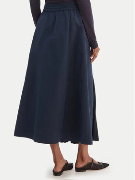 Weekend Max Mara Rakott szoknya Folk sötétkék