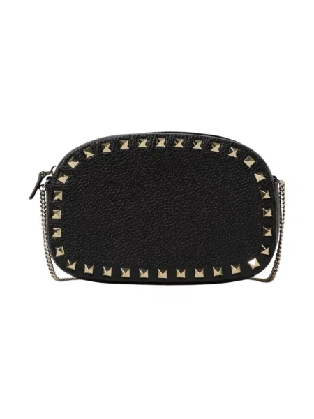 Torebka crossbody Valentino Garavani skórzana czarna