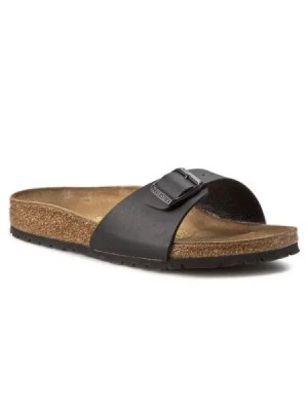 Birkenstock Šlepetės Madrid juoda