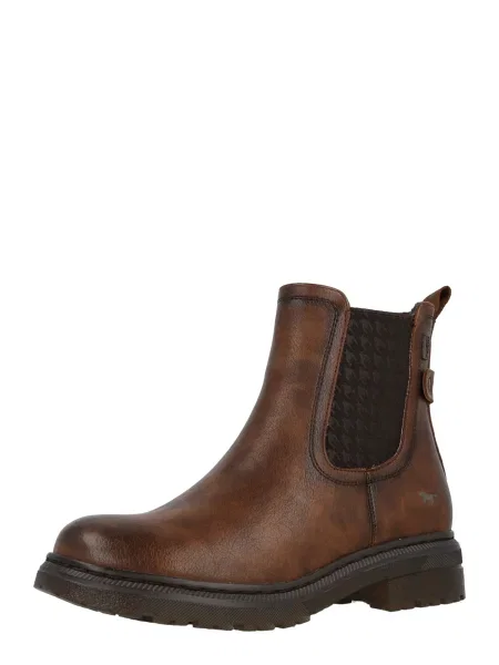 MUSTANG Botine închis maro