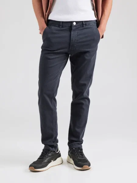 JACK & JONES Chino nohavice JPRCCMARCO JJFRANK námornícka modrá