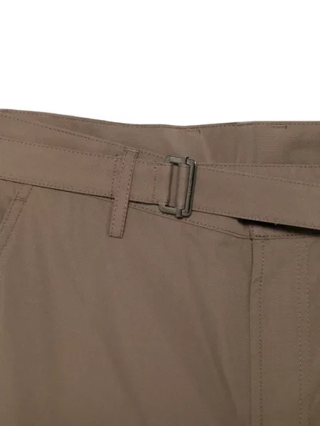 Kalhoty Canali hnědé