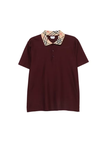 Koszula Burberry czerwona