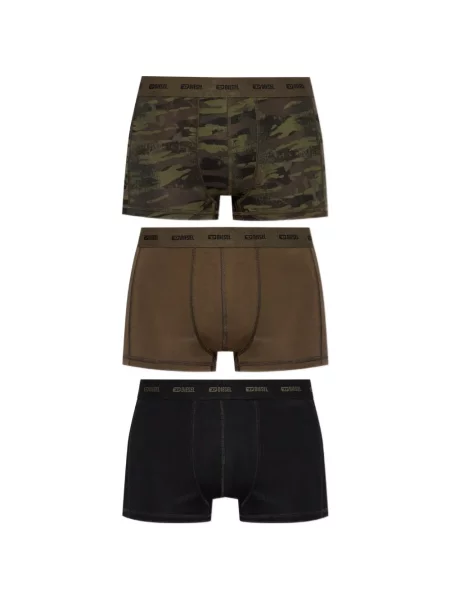 Boxeri Diesel cu imagine cu model camuflaj verde