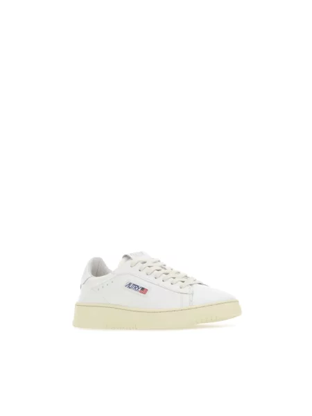 Sneakers Autry Medalist Low Man Leat/ Leat Wht/ Wht EUR 41 białe