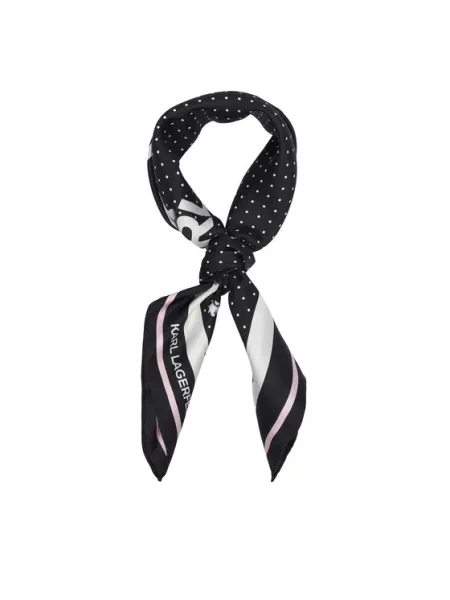 Karl Lagerfeld marama za žene svilena IKON bijela