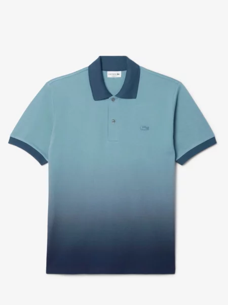 Поло Lacoste синє