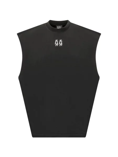 Vestă 44 Label Group fără mâneci cu imagine negru