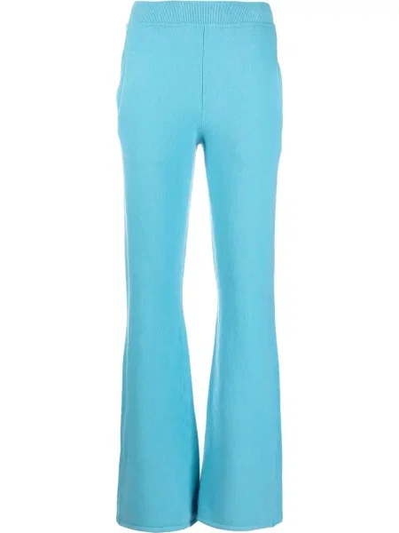 Pantaloni Alberta Ferretti evazate albastru