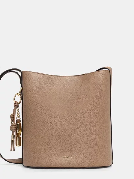 Geanta crossbody Furla maro