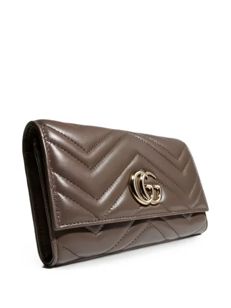 Portofel Gucci din piele maro