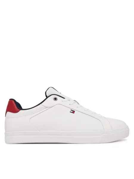 Tommy Hilfiger Superge Lightweight Pinperf Lth Sneaker bela