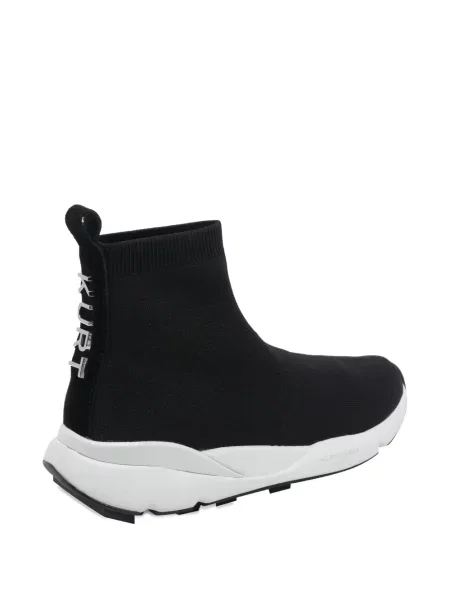 Πλεκτά sneakers Kurt Geiger London μαύρο