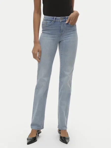 VERO MODA Kavbojke moder denim modra