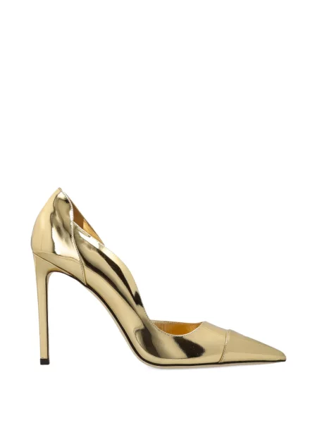 Pantofi cu toc Jimmy Choo auriu