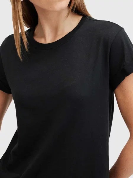 Футболка AllSaints ANNA TEE чорний