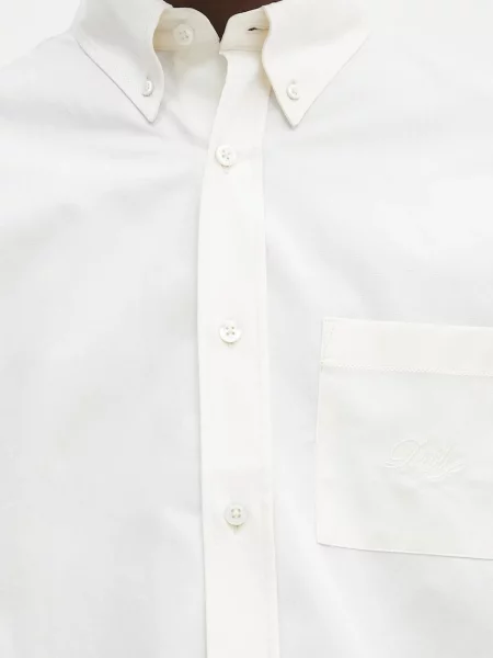 Сорочка Drôle de Monsieur La Chemise Oxford regular комір button-down бежевий