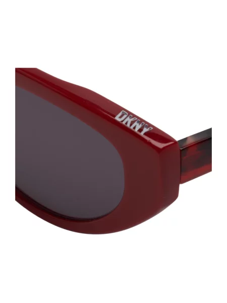 Okulary przeciwsłoneczne Dkny czerwone