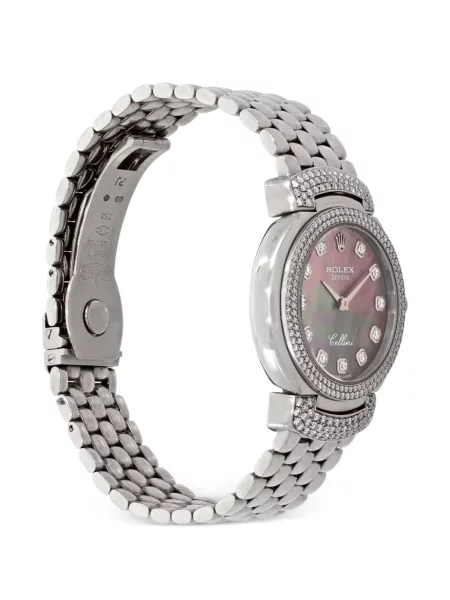 Часовник Rolex с перли розово