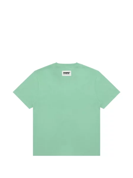 Tricou Aape By A Bathing Ape cu imagine verde