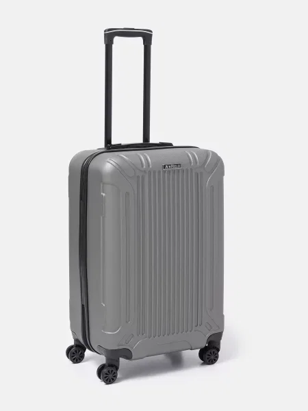 Чемодан Ricco Grande серый