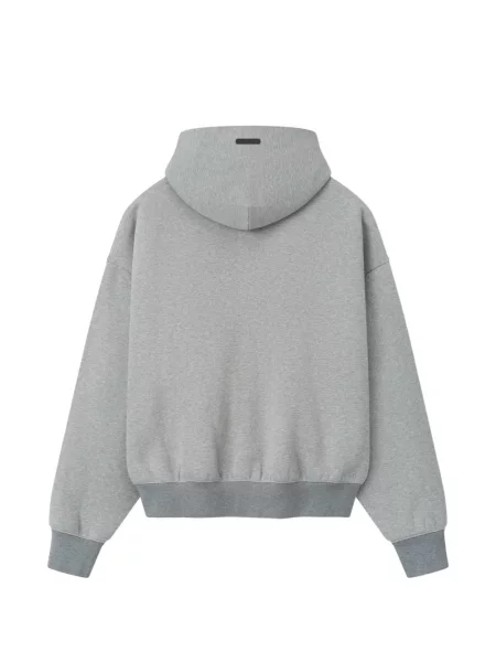 Суичър с качулка Fear Of God Essentials с качулка сиво