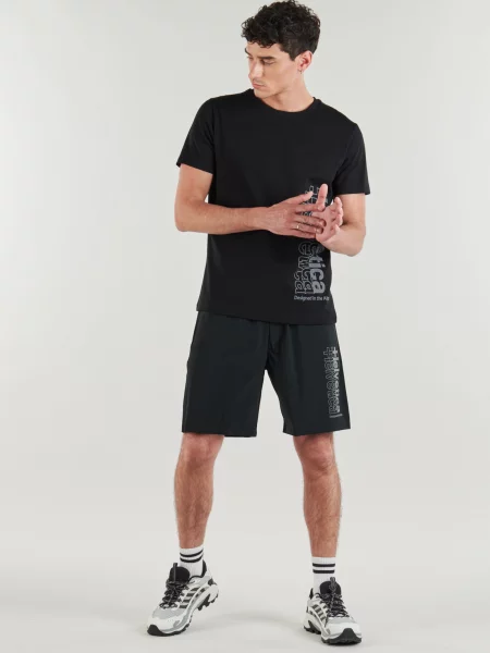 Šortky Helvetica čierna