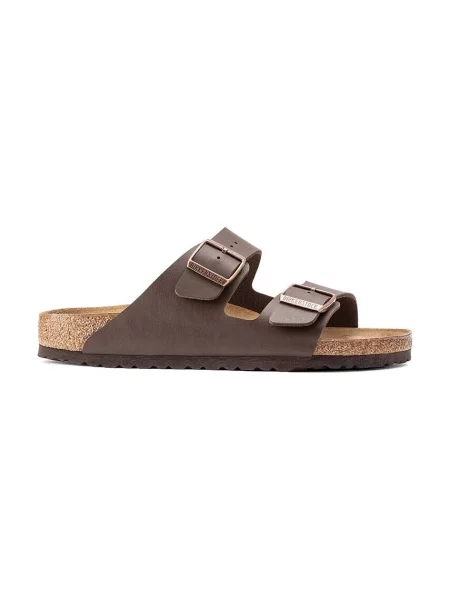 Klapki Birkenstock brązowe