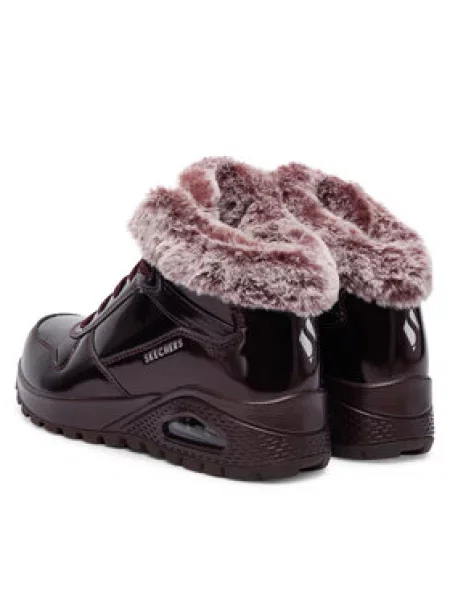 Skechers Škornji Uno Rugged Bordo rdeča