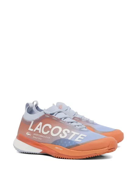 Sneakerși Lacoste cu imagine portocaliu