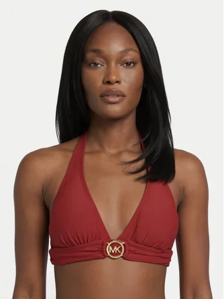 MICHAEL Michael Kors Góra od bikini czerwony